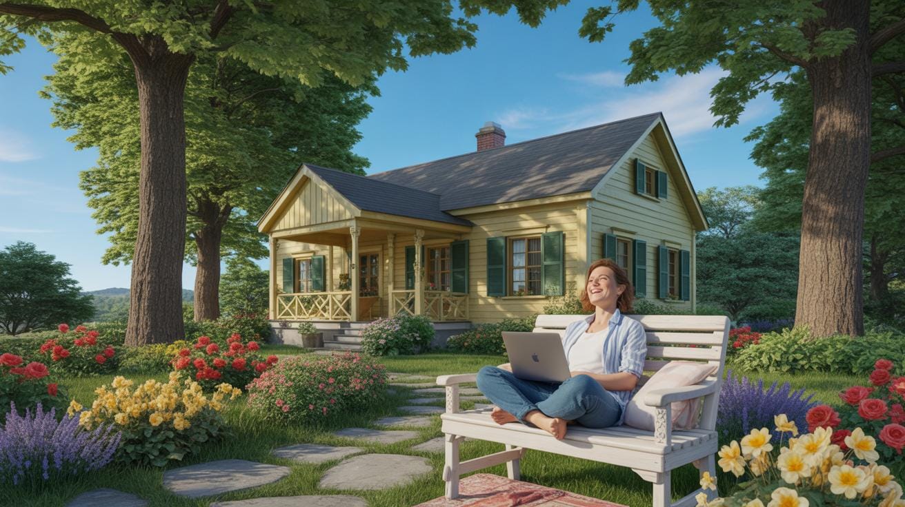 0099 1 a photorealistic image of a charming cot 8aq4ojHTUYeUJEypPKnALQ 6pDISvVSTE6vPB4auegKoA cover